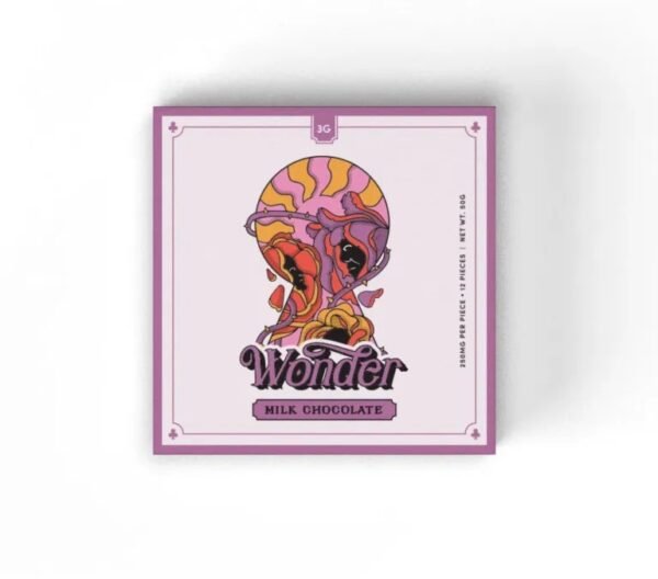 Wonder Psilocybin Chocolate Bar Milk Chocolate - Image 3