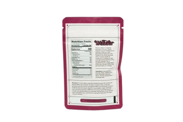 Wonder Mushroom Infused Edibles Cherry Cola Gummies - Image 3