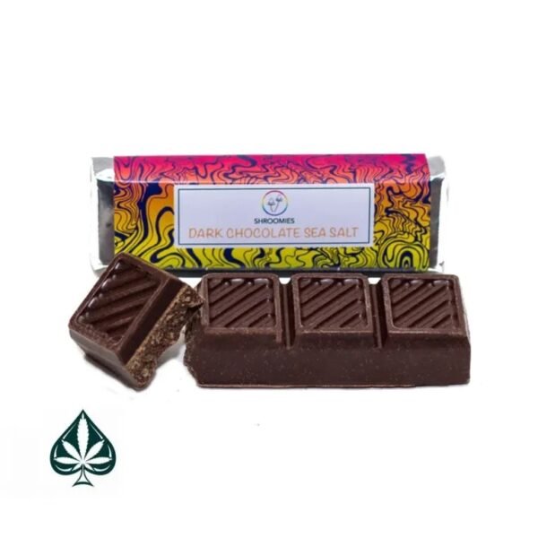Order Shroomies Dark Chocolate Sea Salt Bar (3000mg) In Texas