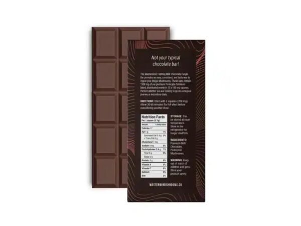 Mastermind Funghi Milk Chocolate Bar - Image 4